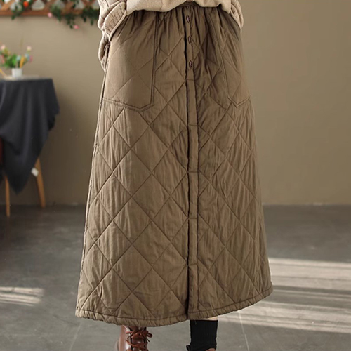 포근한 데일리 누빔 스커트