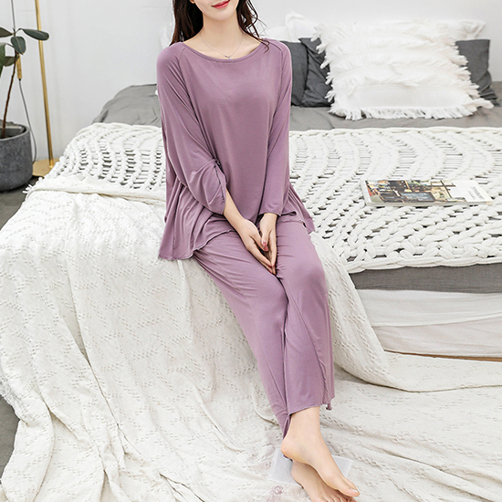 [당일발송] 와이드 티와 밴딩 팬츠 세트