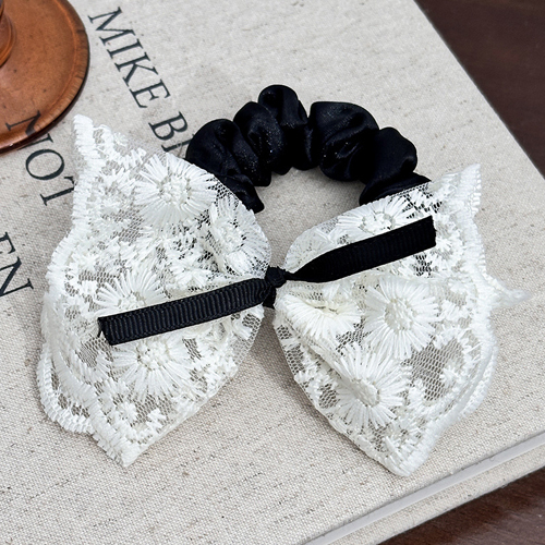 .레이스 리본 곱창 밴드