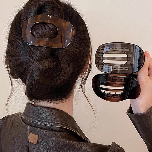 ◈[당일발송] 데일리 라운드 헤어클립