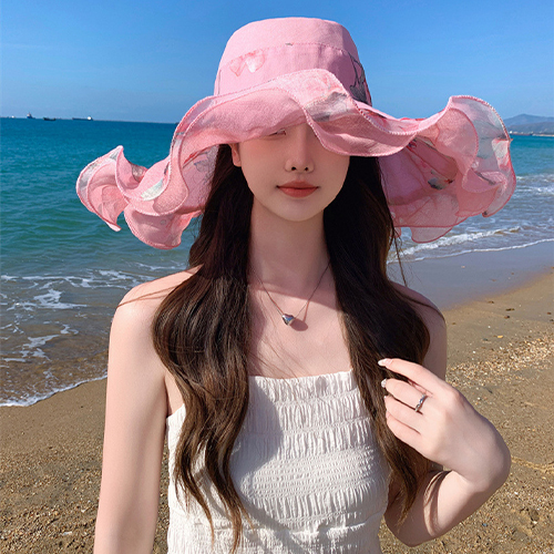 ◈[당일발송] 플라워 플로피 피크닉 모자