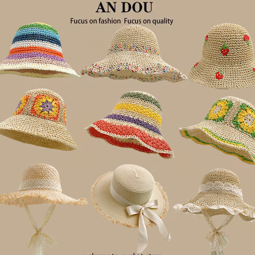 여름 바캉스 뜨개 버킷햇