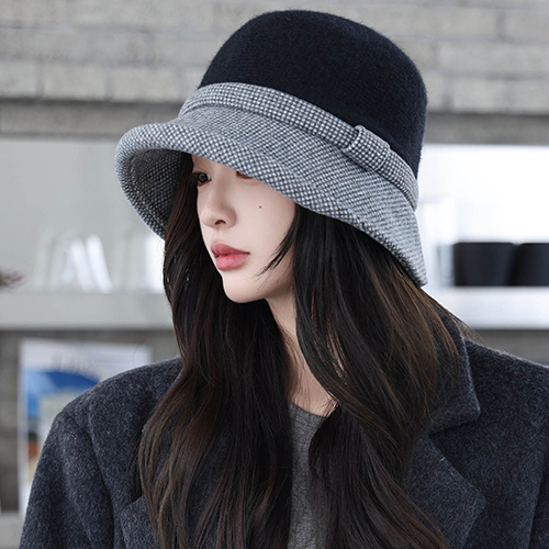 체크 포인트 윈터 버킷햇