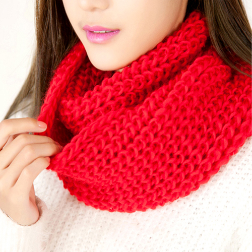 ◈[당일발송] [겨울신상 꽁꽁세일 15%]컬러풀 니트 넥워머 머플러[MF#055]