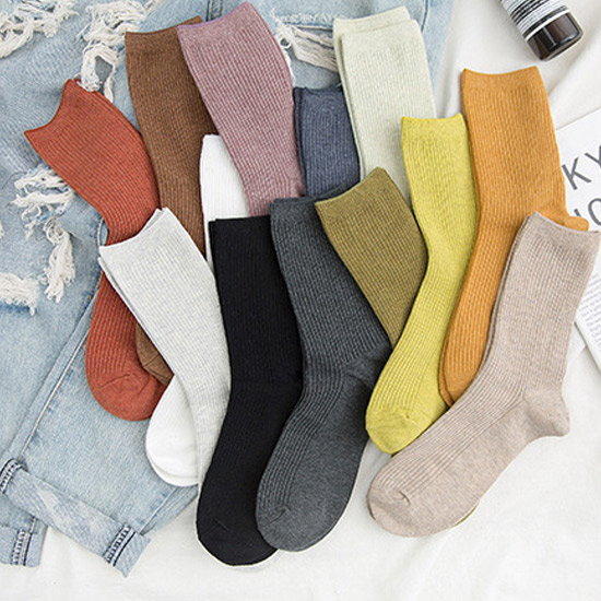 ◈[당일발송] 멀티스타일 코튼양말   