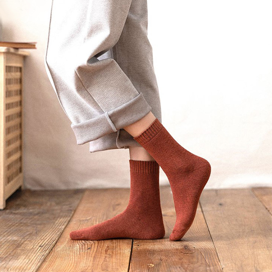 [재입고] 코튼 혼방 윈터시즌 양말