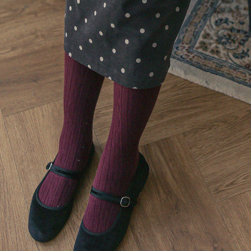 꽈배기 팬티 스타킹