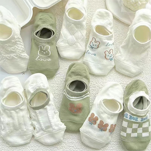 ◈[당일발송] 큐티 래빗 페이크 삭스 10종 세트