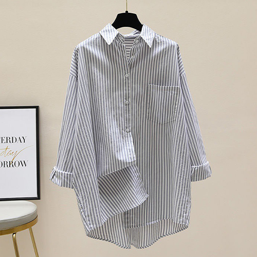 ★화요특가 자정마감 50%★데일리 간절기 스트라이프 셔츠
