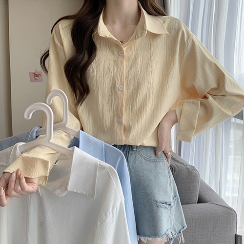 ★일요특가 자정마감 50%★간절기 베이직 카라 셔츠