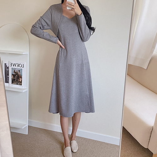  미라클 볼레노 롱 원피스