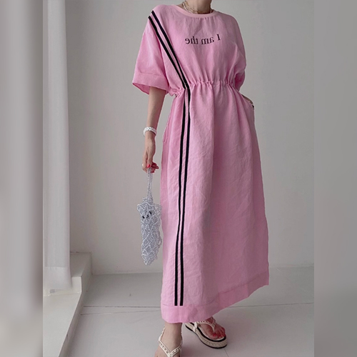 아이엠 스포티 스트링 원피스 