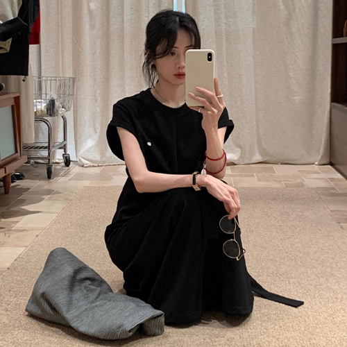 롤업 스트랩 데일리 원피스