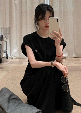 ★화요특가 자정마감 50%★롤업 스트랩 데일리 원피스