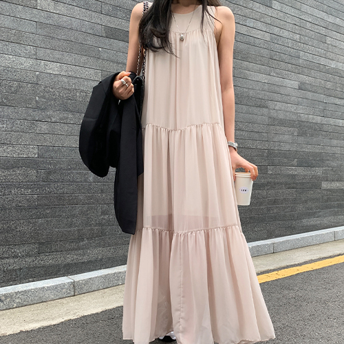 ◈[당일발송] 여성스러운 캉캉 플레어 원피스