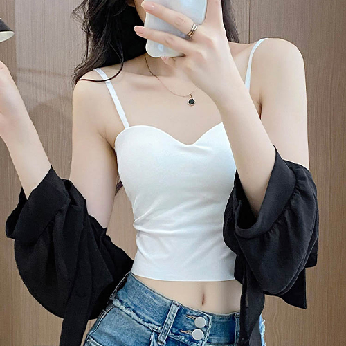 백라인 스트랩 나시 브라탑