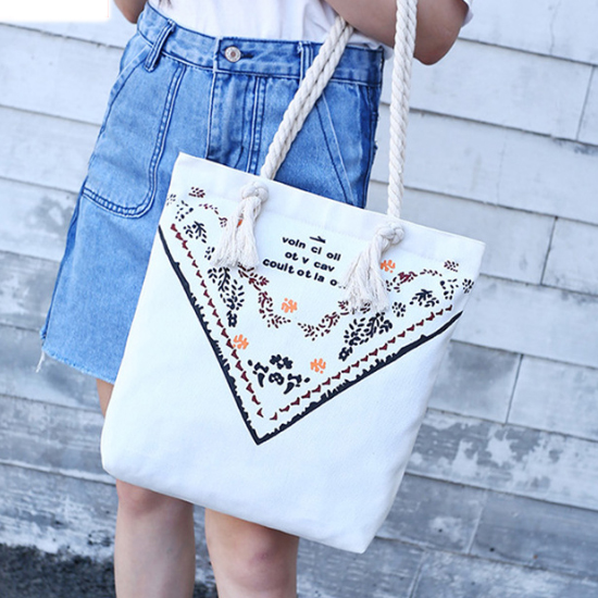 [당일발송] 폰트 프린팅 에코백