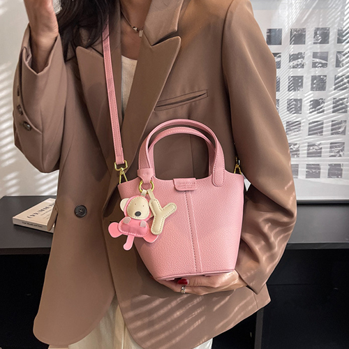 ◈[당일발송] 애니멀 키링 버킷 크로스백