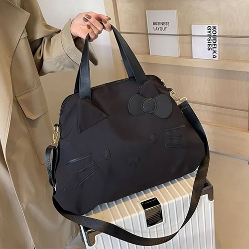 블랙 고양이 빅 캐주얼 크로스백