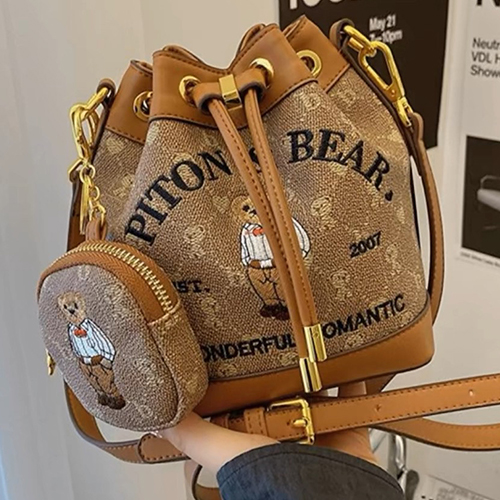 ◈[당일발송] 로맨틱 베어 복조리백&동전지갑