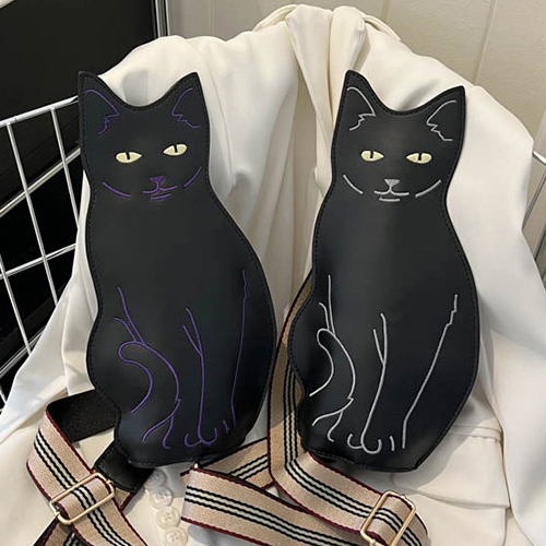 고양이 크로스 백