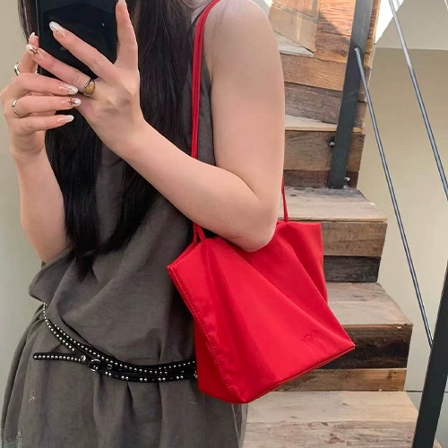 나일론 데일리 미니 토트백