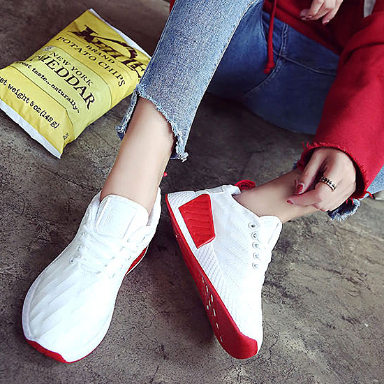 [당일발송] 키높이 배색 슈즈