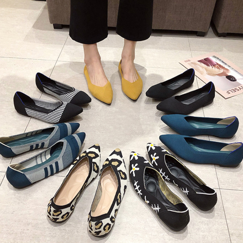 ◈[당일발송] 뾰족 앞코 말랑 플랫 슈즈