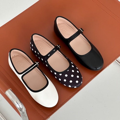 ◈[당일발송] 메리제인 배색 플랫 로퍼