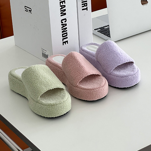 ◈[당일발송] 통굽 타올 플랫폼 슬리퍼