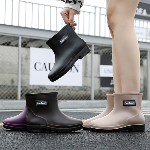 [당일발송]장마철 미들 레인부츠