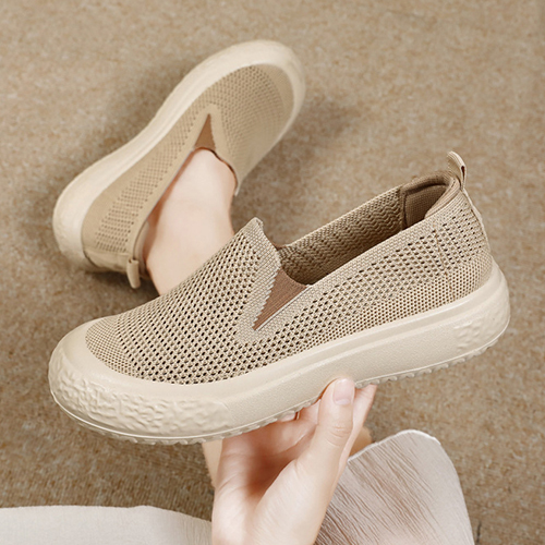 [당일발송]매쉬 니팅 폭신 슬립온