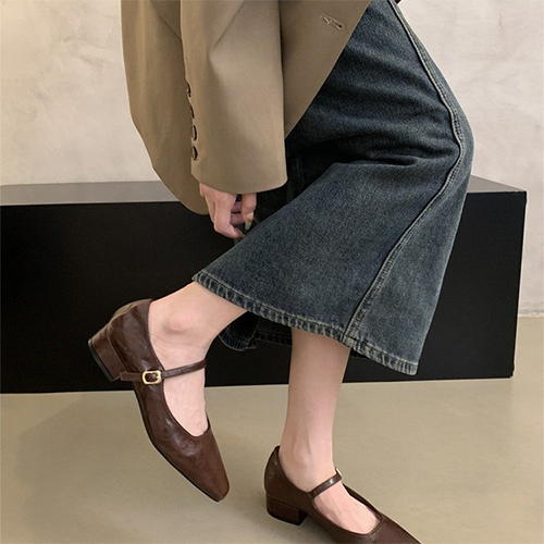 ◈[당일발송] PU레더 메리제인 슈즈 [쿠폰 적용 제외]