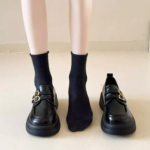 클래식 더블 스트랩 로퍼