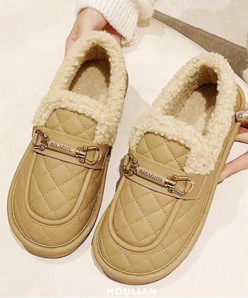 털안감 퀼팅 체인 로퍼 [쿠폰 적용 제외] 