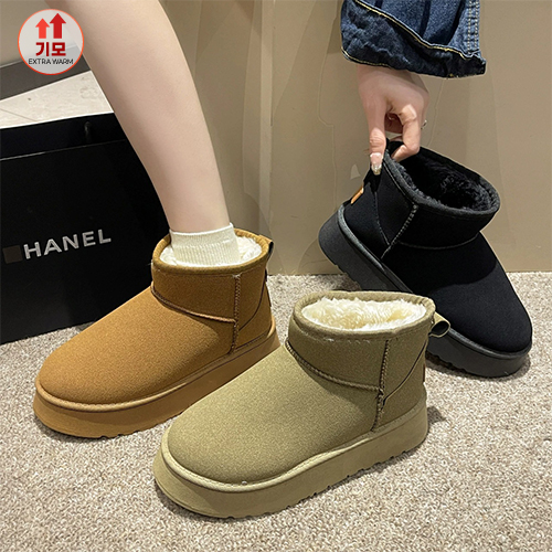 포근한 털안감 어그부츠