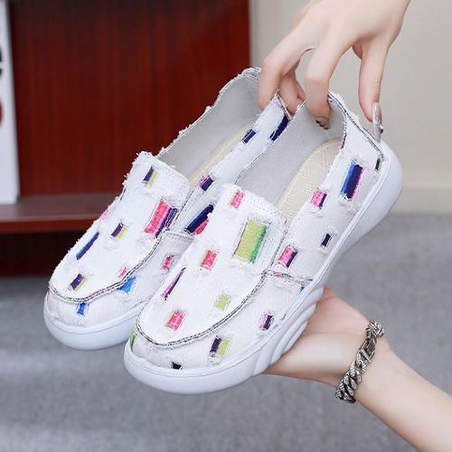 [당일발송]빈티지 캔버스 슬립온