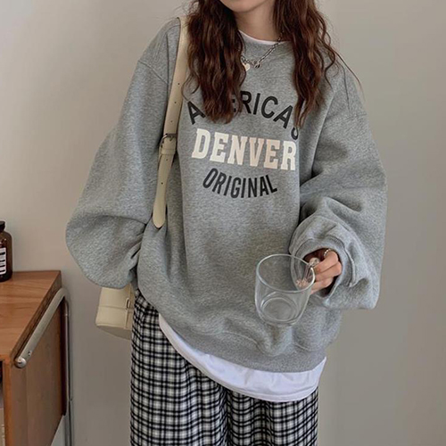  15오리지널 덴버 루즈핏 맨투맨