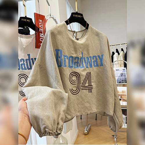 ◈[당일발송] 브로드웨이 빈티지 루즈핏 맨투맨 