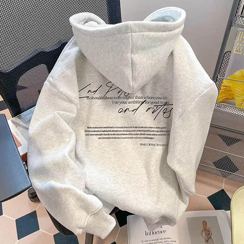 백레터링 루즈핏 후드 티셔츠[일반/기모 2종류]