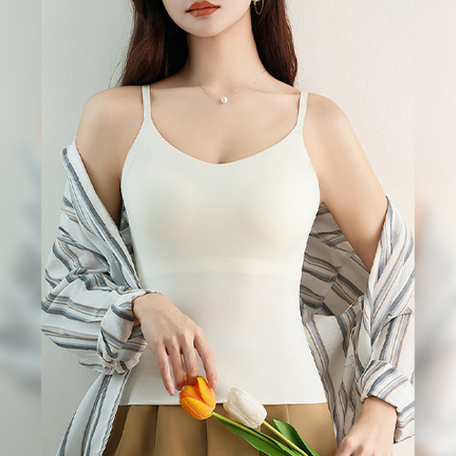 편안한 스판 내장패드 끈나시