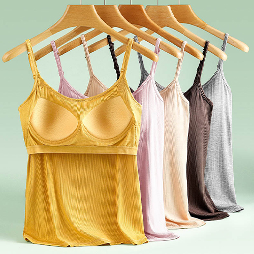 ◈[당일발송] 비스코스 골지 브라캡 나시