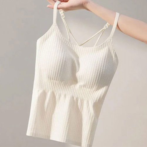 슬림핏 브라캡 골지 나시탑