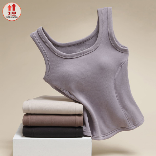 기모 브라캡 소프트 보온 나시