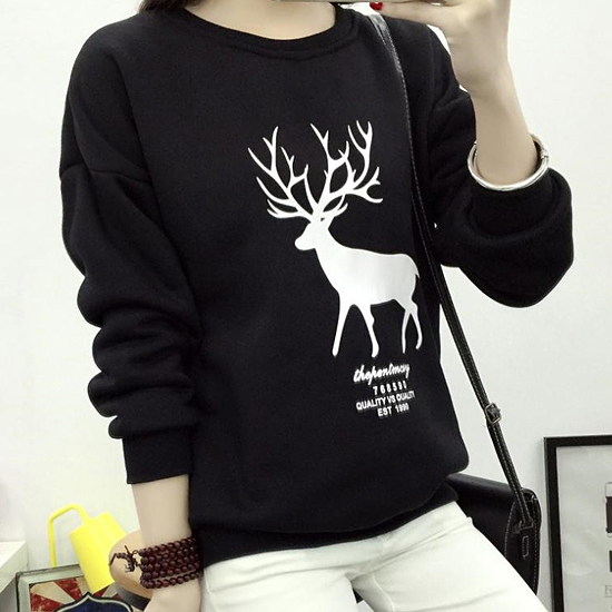 ◈[당일발송]약기모 안감 라운드 그래픽 티셔츠