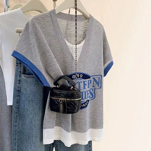 ◈[당일발송] 웨스턴 박시 레이어드 티셔츠