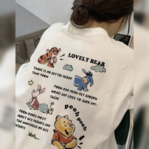 러블리 베어 루즈핏 반팔티