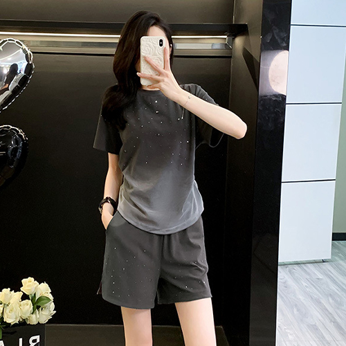 ◈[당일발송] 별 그라데이션 슬림핏 반팔티