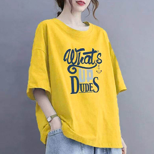 왓츠업 에브리데이 루즈핏 반팔티