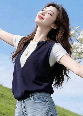 데일리 베스트 레이어드 반팔티